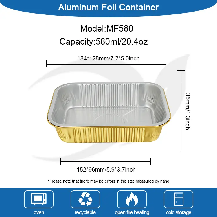 Containere de folie de aluminiu pentru grătar de unică folosință