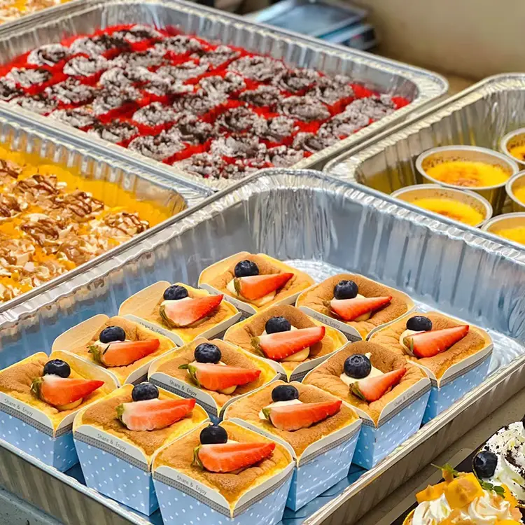 Containere din folie de aluminiu de copt cu capacitate mare