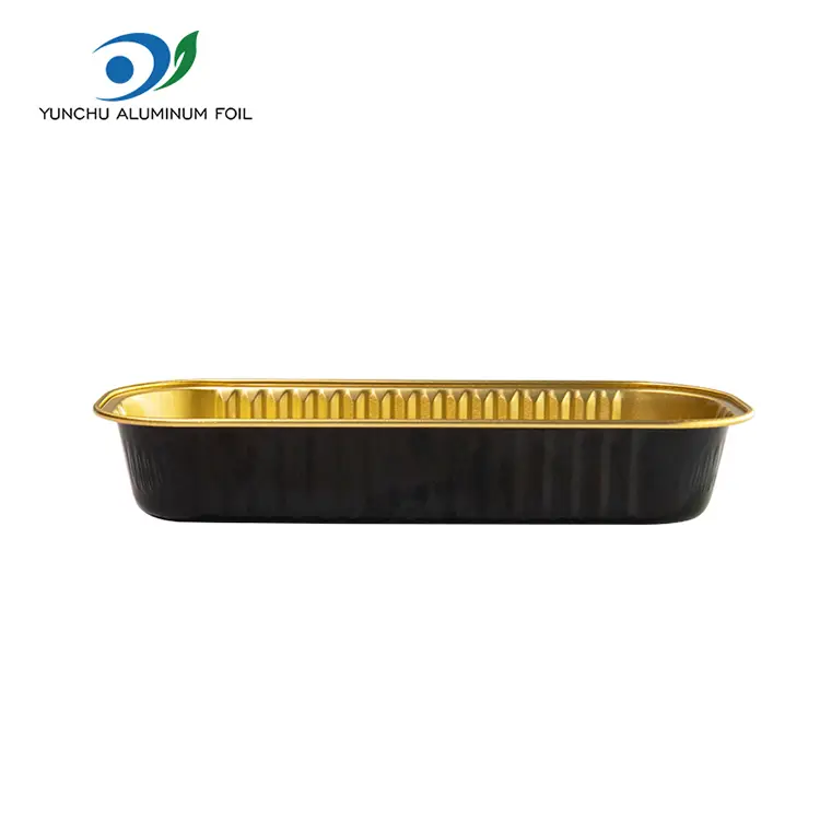 Recipiente din folie de aluminiu pentru livrare de alimente Forma dreptunghiulara