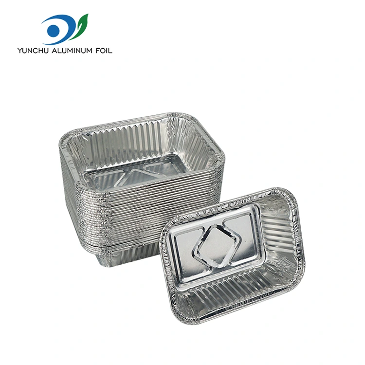 Friteuza de aer copt din argint din folie de aluminiu Friteuza de aer copt din argint din folie de aluminiu