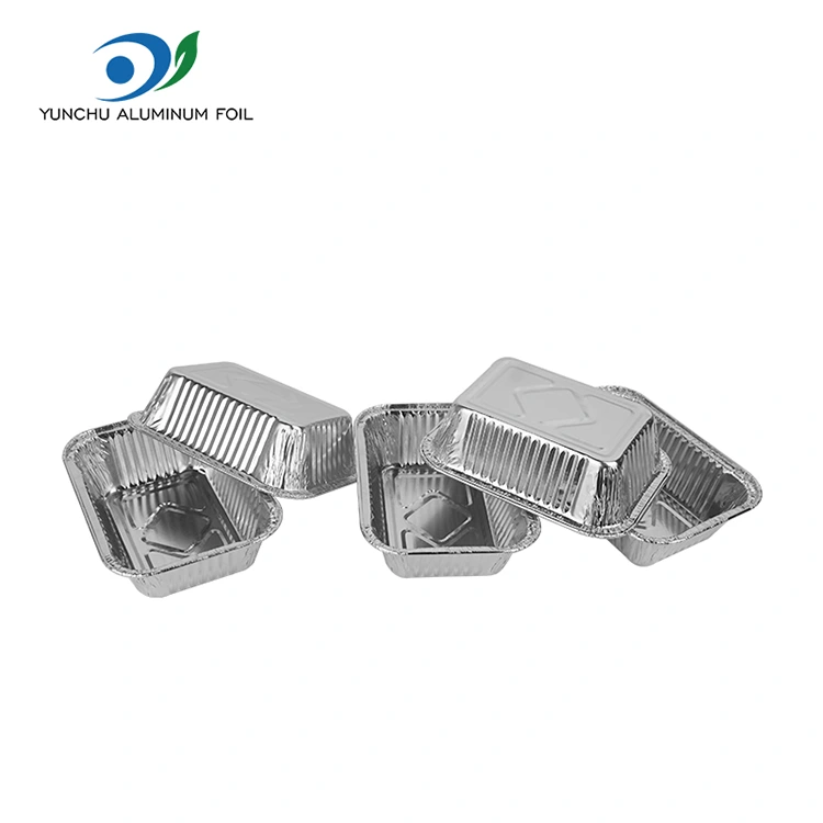 Friteuza de aer copt din argint din folie de aluminiu