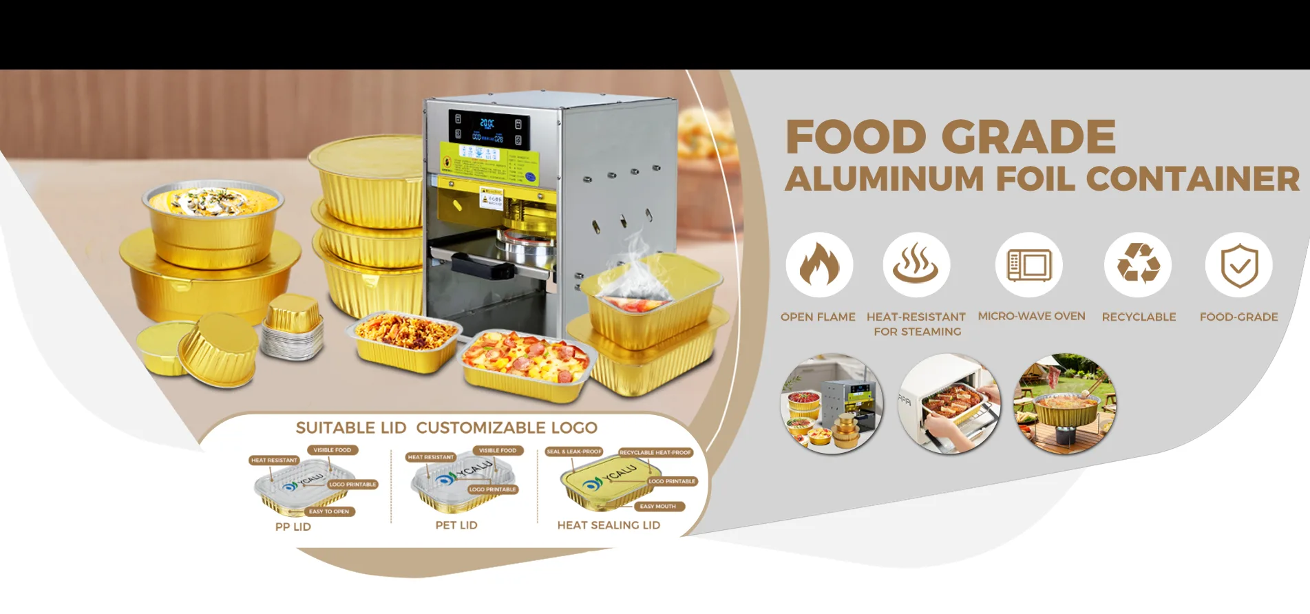 Producator de containere din folie de aluminiu Smoothwall
