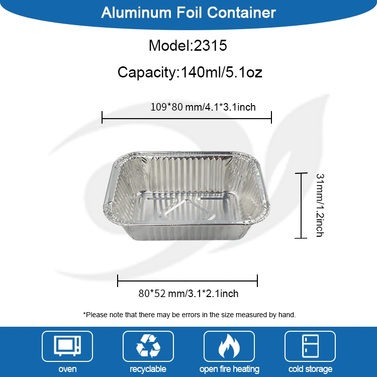 Friteuza de aer copt din argint din folie de aluminiu
