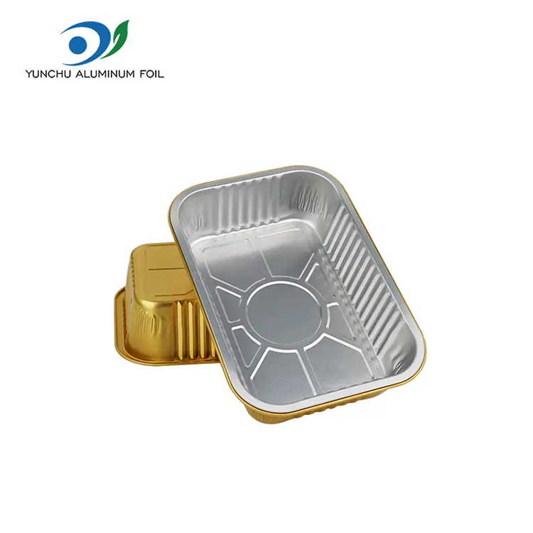 Containere de folie de aluminiu pentru grătar de unică folosință
