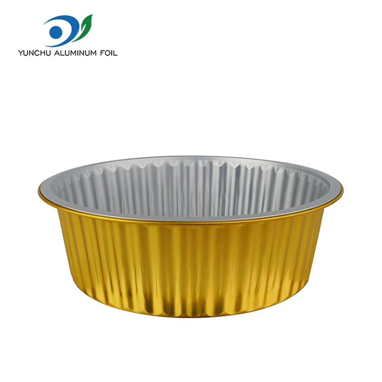 Containere de folie rotunde de aluminiu de 3000 ml