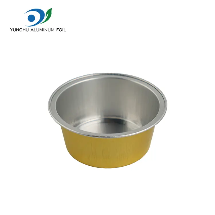 Recipiente cu folie de aluminiu cu pereți netede, cu culoare netedă