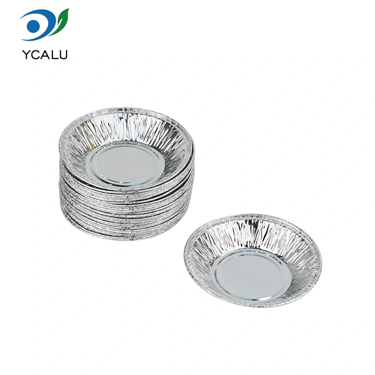Tarte cu ou de unica folosinta pentru friteuza cu aer. Recipiente pentru alimente din folie de aluminiu argintie