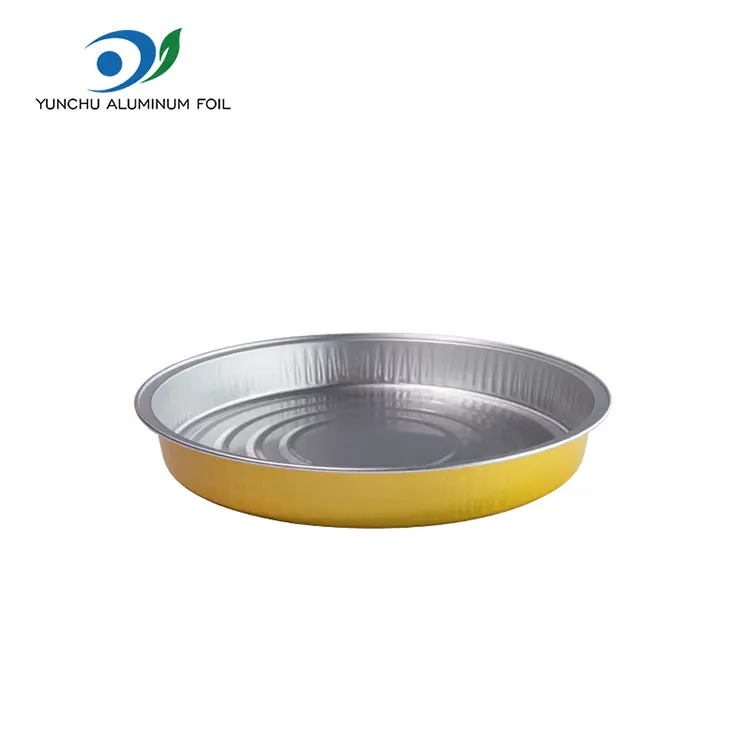 Rundele de copt de unică folosință recipiente din folie de aluminiu