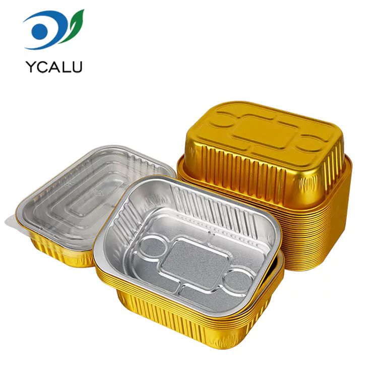 Recipiente din folie de aluminiu de unica folosinta pentru catering
