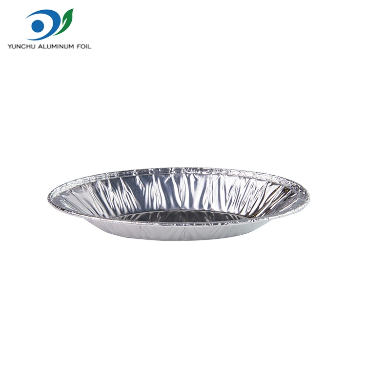 Recipiente cu folie de aluminiu cu ouă ovale din argint