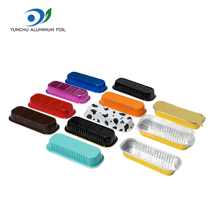 Tort de coacere dreptunghiulară pentru folie de aluminiu cu pereți neted