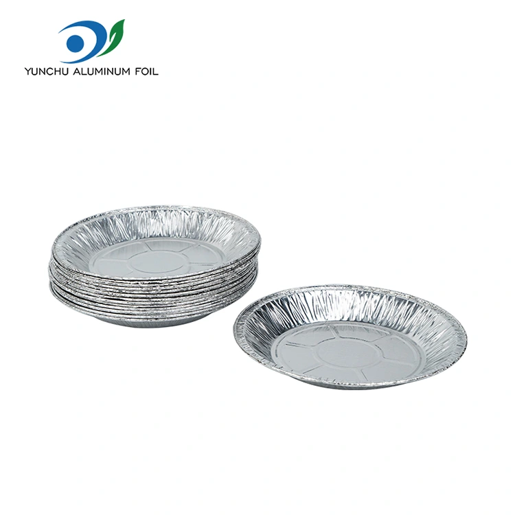 Friteuță rotundă care coace folie de aluminiu de argint din argint recipient