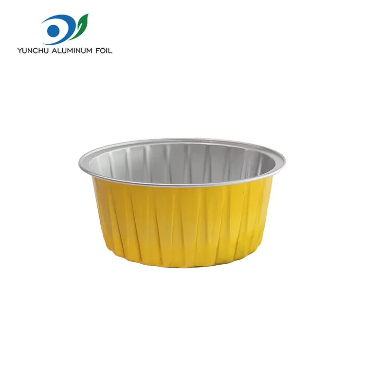 Prăjituri rotunde la cuptor neted din folie de aluminiu din aluminiu