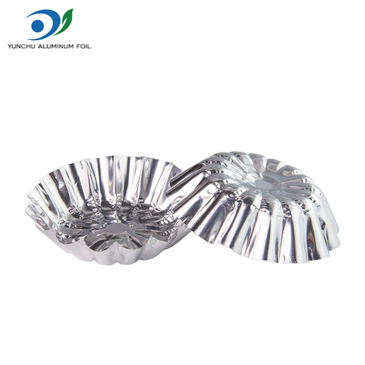 Tardă rotundă pentru jucărie cu ouă copt din aluminiu din aluminiu recipient alimentar