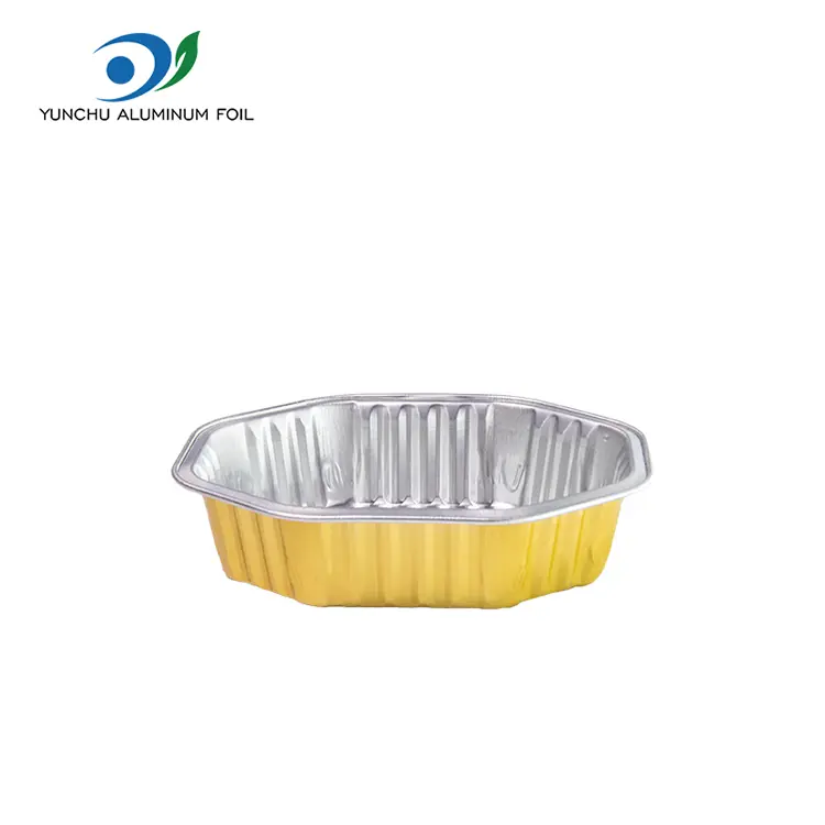 Cupa pentru tort în formă specială recipiente cu folie de aluminiu cu pereți netede