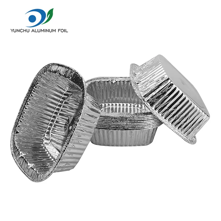 Spre argint de argint de argint ambalat recipient folie din aluminiu