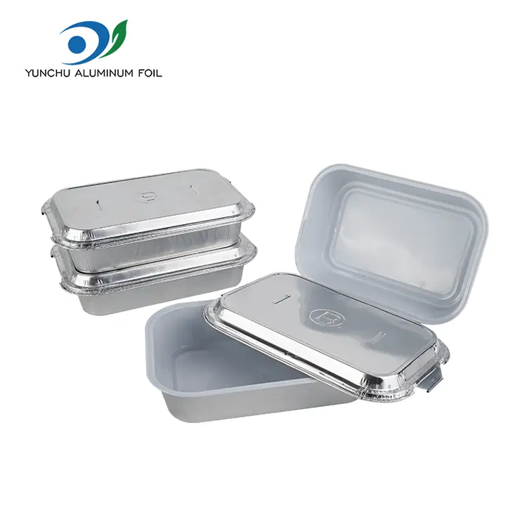 Containere de folie de aluminiu aerian fără riduri de catering